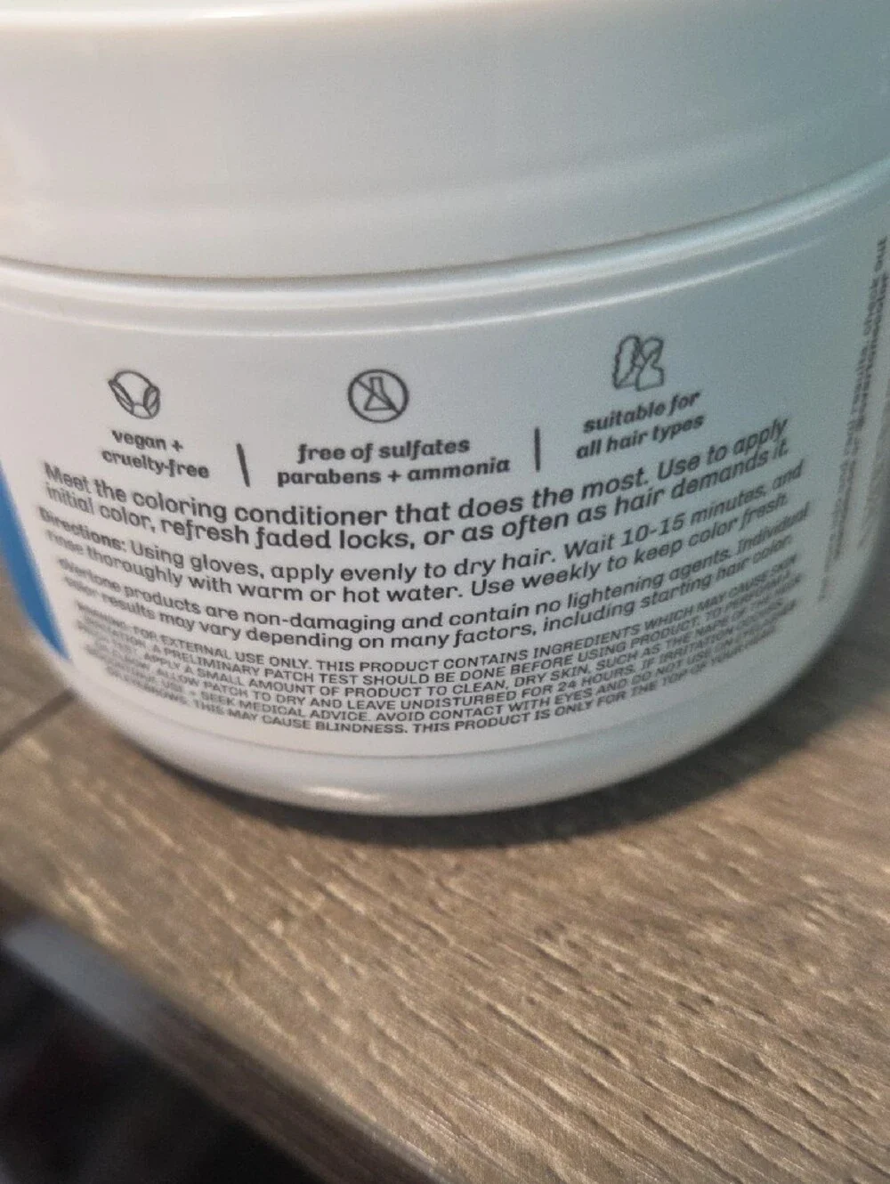 Overtone Extreme Teal Coloring Conditioner — Vibrant Teal Hair Color